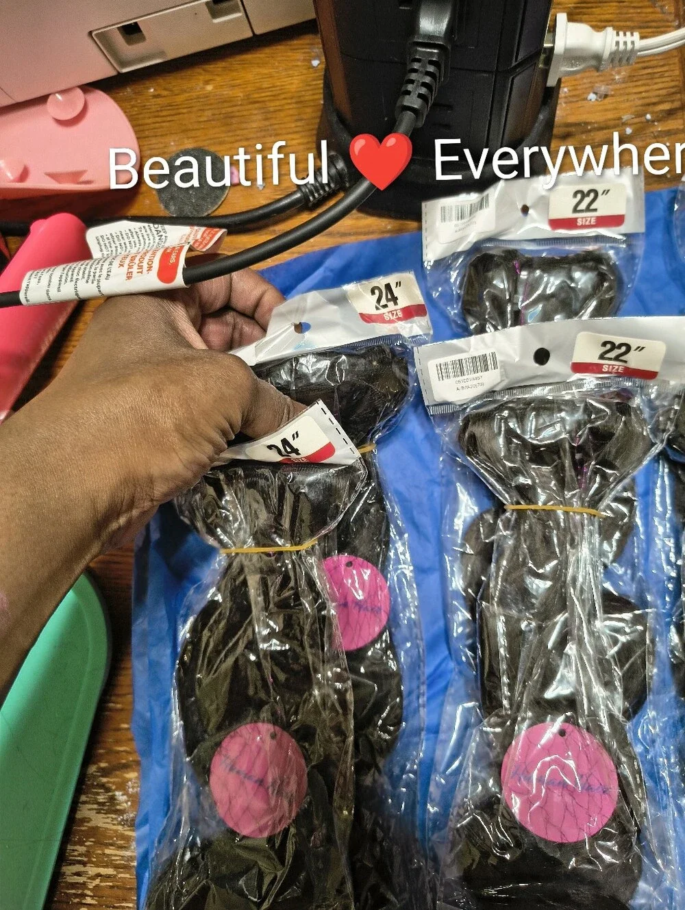 Human Hair Bundles & Frontal